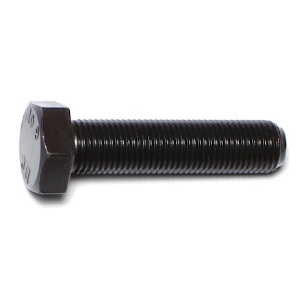 Class 10.9, M12-1.25 Hex Head Cap Screw, Plain Steel, 50 Mm L, 4 PK